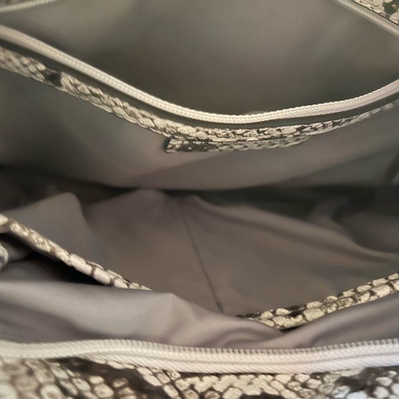 Esmie Vanilla Python Bag - Picture 3 of 4